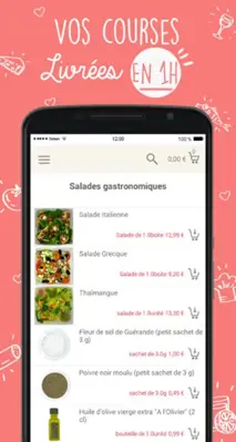 La belle vie - vos courses livrées à domicile android App screenshot 3